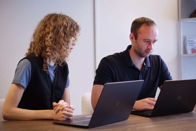 Julia en Johan